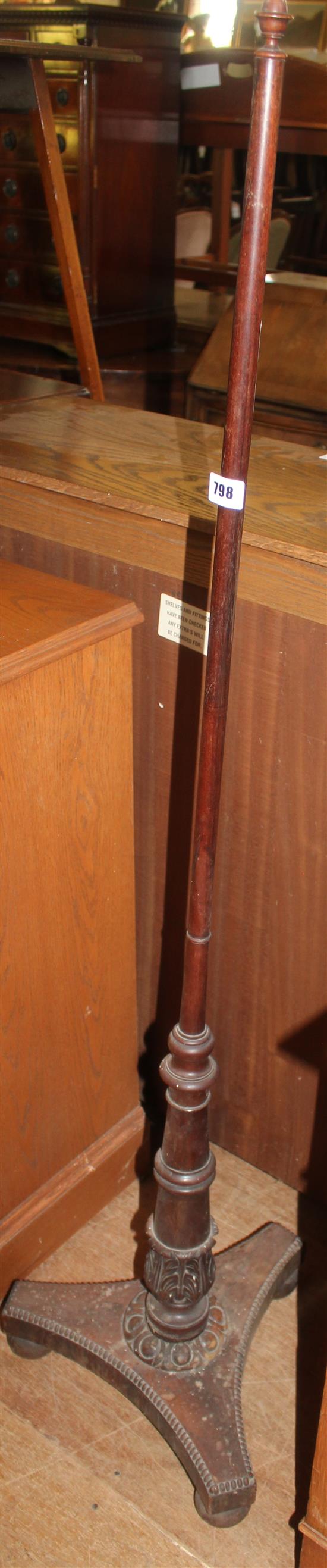 Polescreen stand